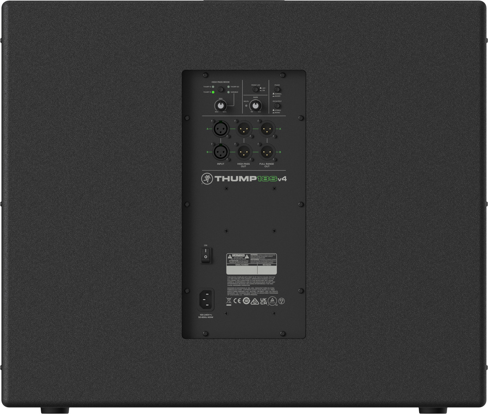 Mackie Thump 18s V4 - Subwoofer activo / bafle activo de bajos - Variation 3