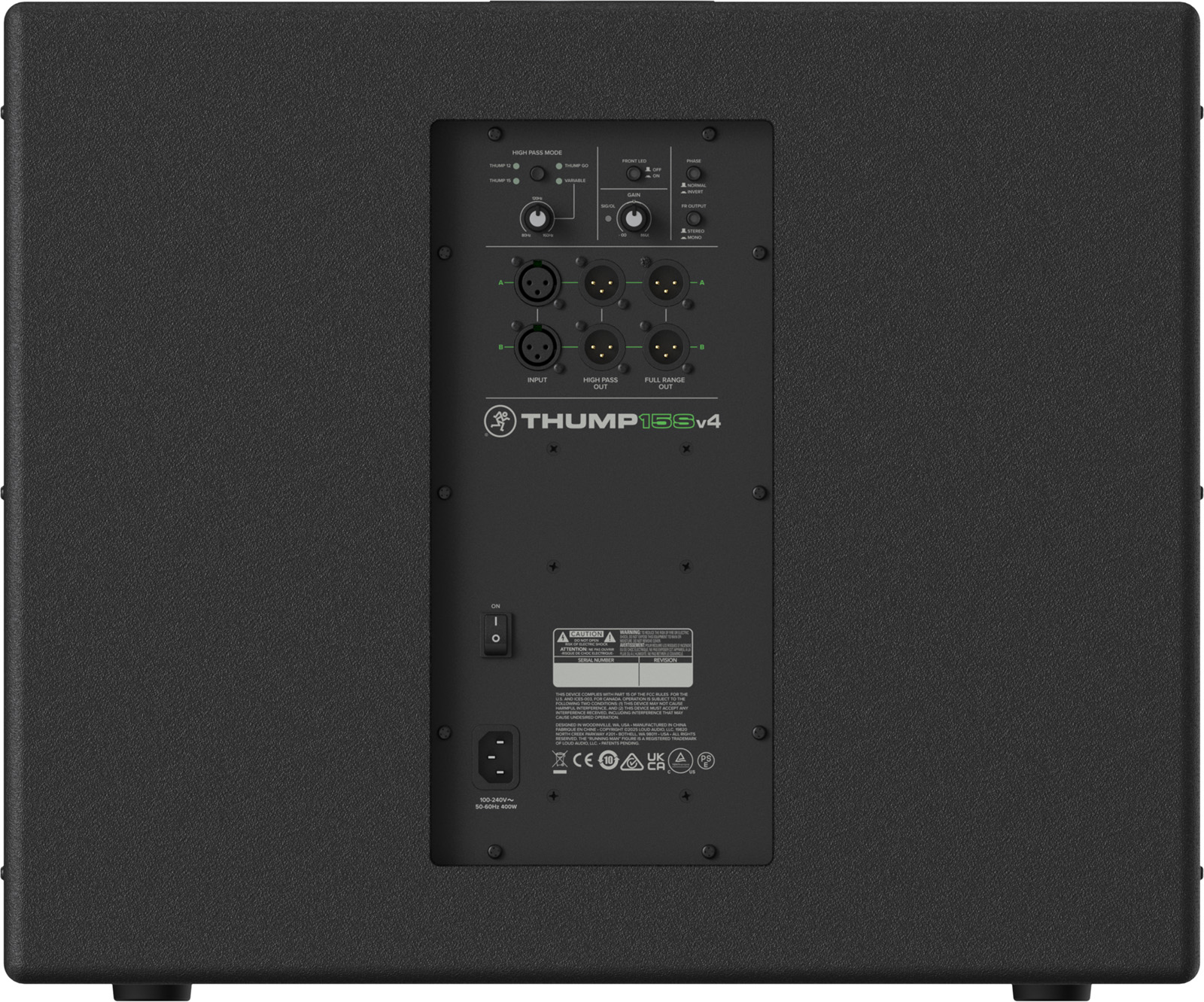 Mackie Thump15s V4 - Subwoofer activo / bafle activo de bajos - Variation 5