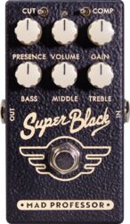 Pedal overdrive / distorsión / fuzz Mad professor                  Super Black Mini
