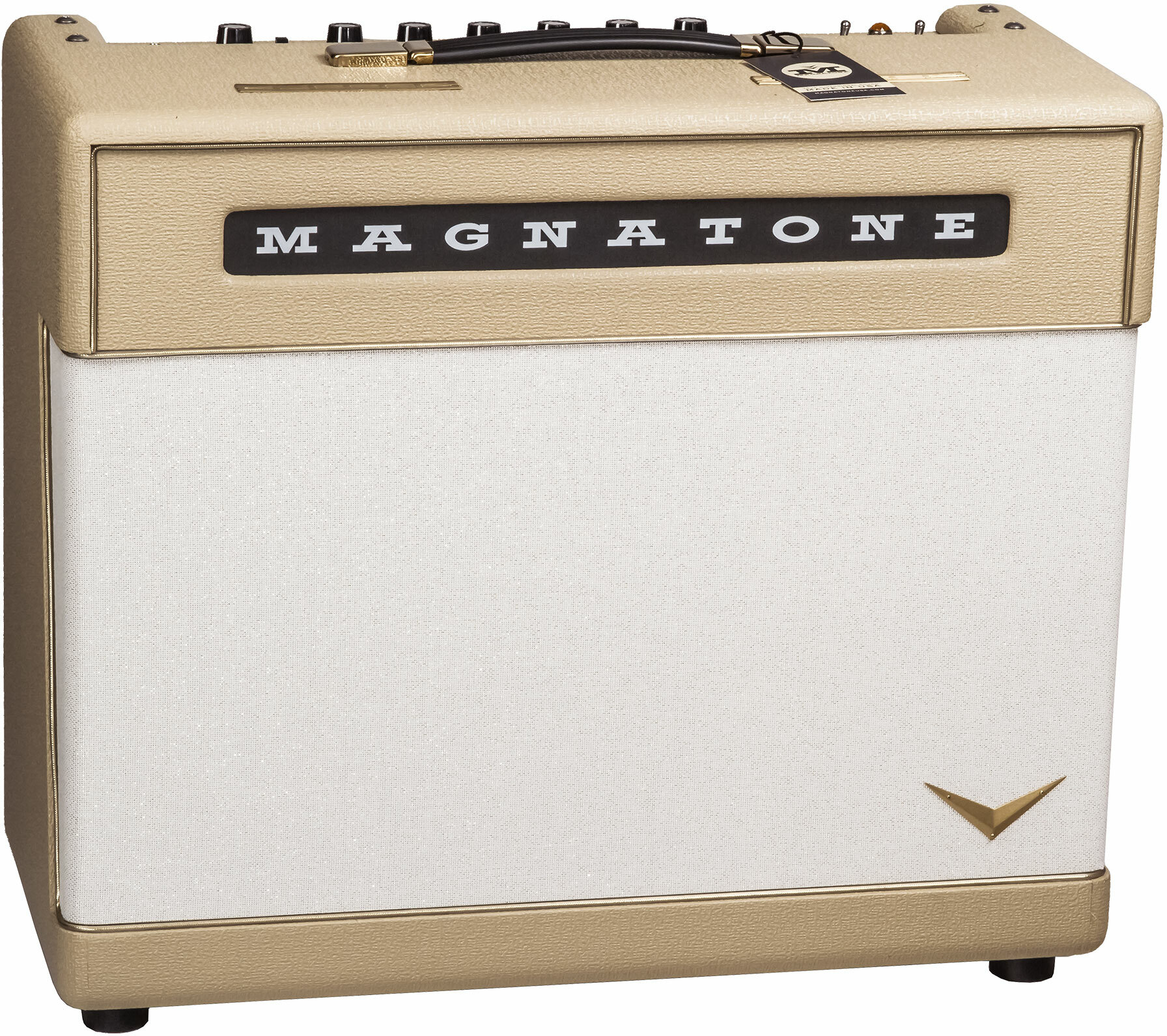 Magnatone Master Collection Super Fifty-nine M-80 Combo 45w 1x12 Gold - Combo amplificador para guitarra eléctrica - Main picture