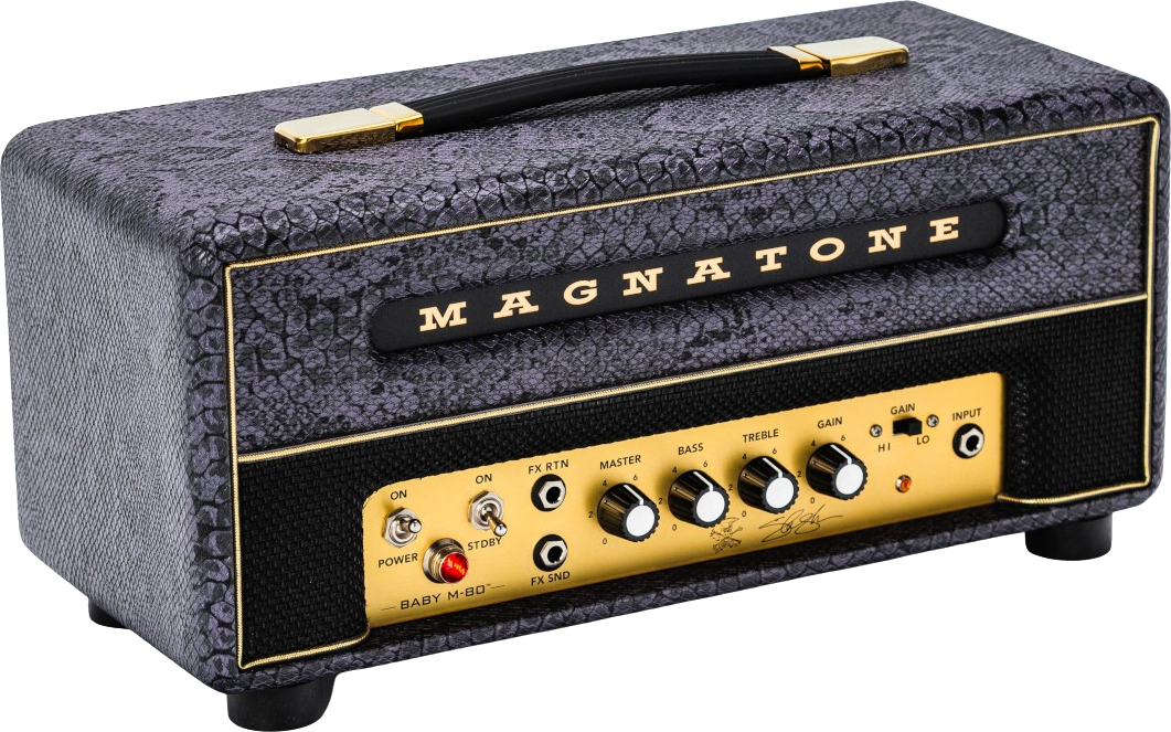 Magnatone Slash Baby M80 Head Signature 12w Purple Python - Cabezal para guitarra eléctrica - Main picture