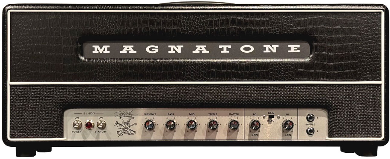 Magnatone Slash Sl-100 Blackout Edition Head Signature 100w El34 - Cabezal para guitarra eléctrica - Main picture