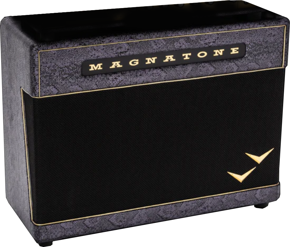 Magnatone Slash Super Fifty-nine M80 212 Guitar Cab. Signature 2x12 180w 8-ohms Purple Python - Cabina amplificador para guitarra eléctrica - Main pic