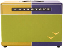 Cabina amplificador para guitarra eléctrica Magnatone Super Fifty-Nine 2X12 Cabinet - Mardi Gras