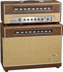 Stack amplificador guitarra eléctrica Magnatone Super Fifty-Nine M-80 Stack - Croc Ostridge Brown
