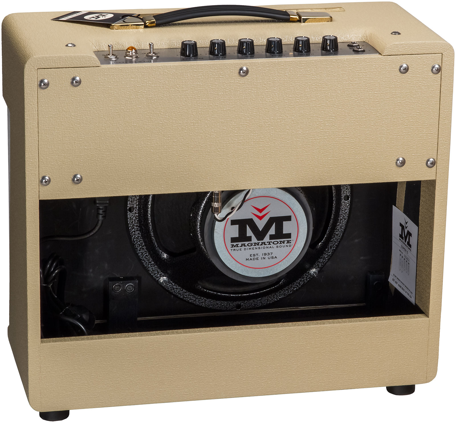 Magnatone Master Collection Super Fifteen Combo 15w 1x12 Gold - Combo amplificador para guitarra eléctrica - Variation 1