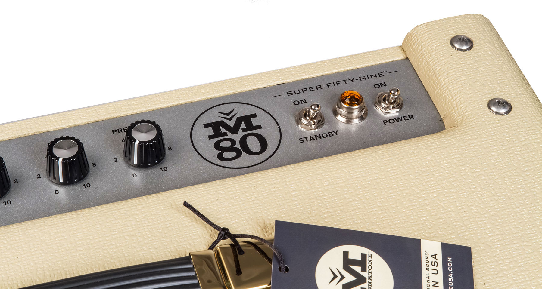 Magnatone Master Collection Super Fifty-nine M-80 Combo 45w 1x12 Gold - Combo amplificador para guitarra eléctrica - Variation 3