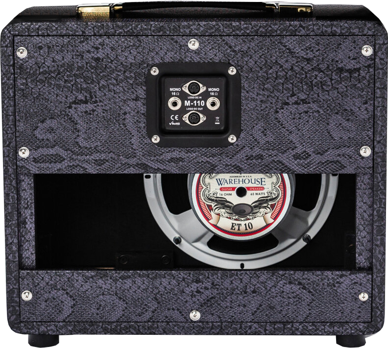 Magnatone Slash Baby M80 1x10 Guitar Cab. Signature 65w 8-ohms Purple Python - Cabina amplificador para guitarra eléctrica - Variation 1
