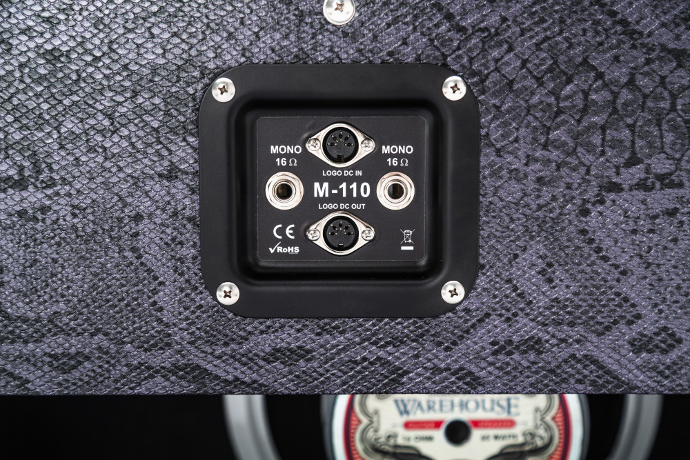 Magnatone Slash Baby M80 1x10 Guitar Cab. Signature 65w 8-ohms Purple Python - Cabina amplificador para guitarra eléctrica - Variation 2