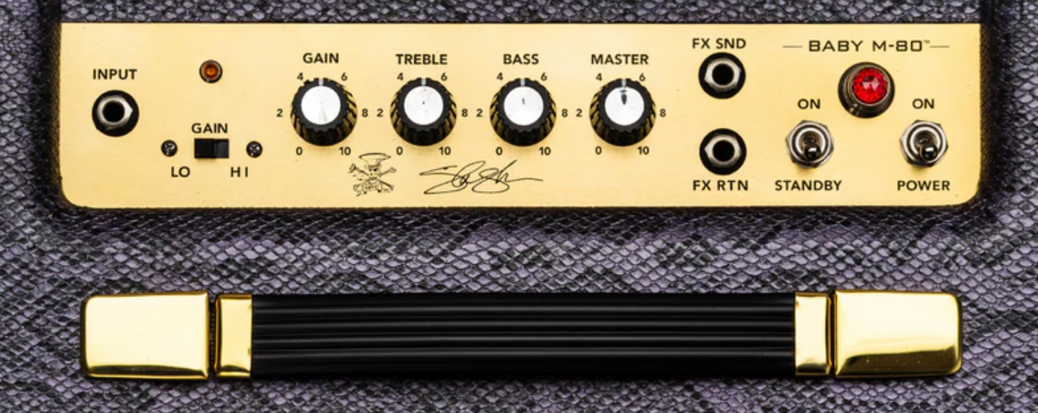 Magnatone Slash Baby M80 Combo Signature 12w 1x10 Purple Python - Combo amplificador para guitarra eléctrica - Variation 3
