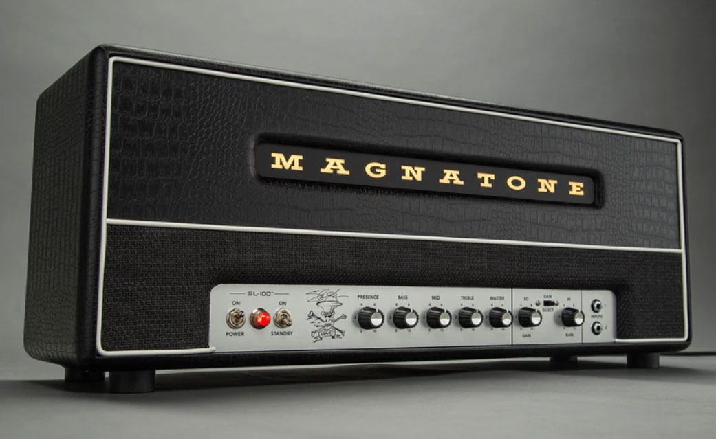 Magnatone Slash Sl-100 Blackout Edition Head Signature 100w El34 - Cabezal para guitarra eléctrica - Variation 2