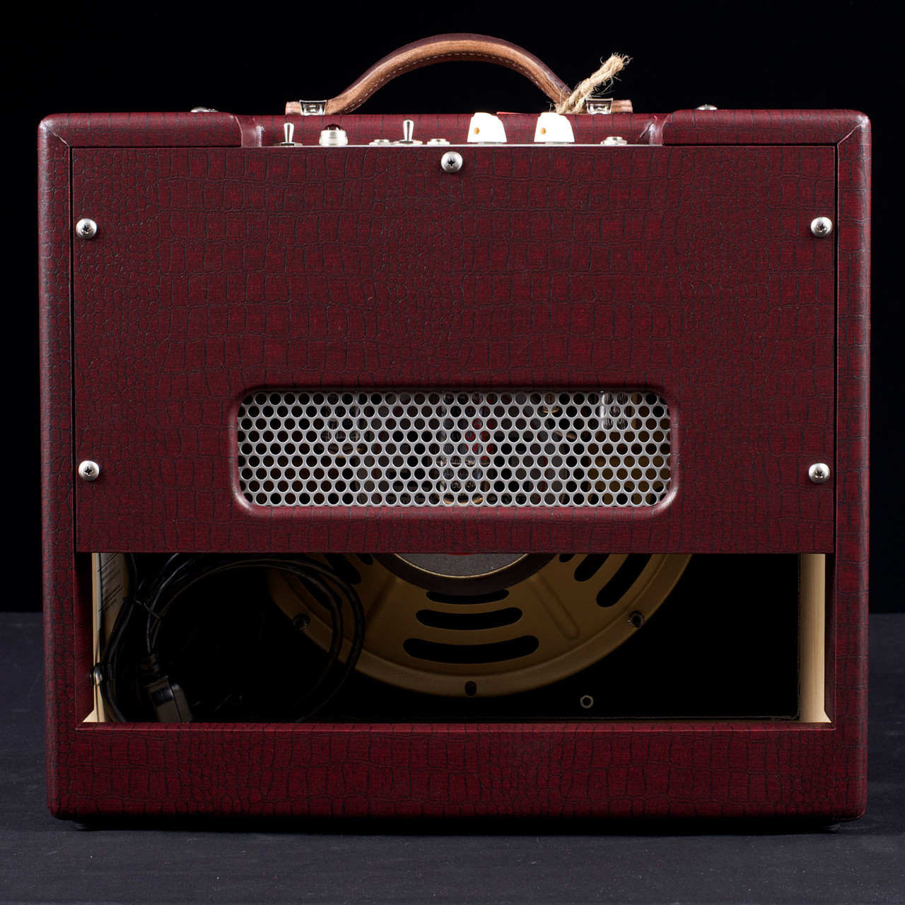 Magnatone Studio Collection Lyric 12 10w 1x12 Burgundy - Combo amplificador para guitarra eléctrica - Variation 4