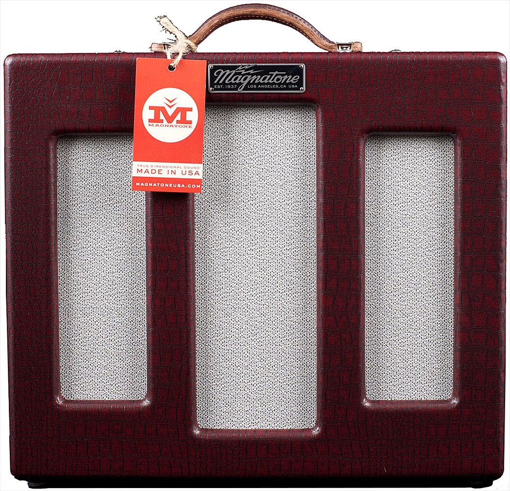 Magnatone Studio Collection Lyric 12 10w 1x12 Burgundy - Combo amplificador para guitarra eléctrica - Variation 6