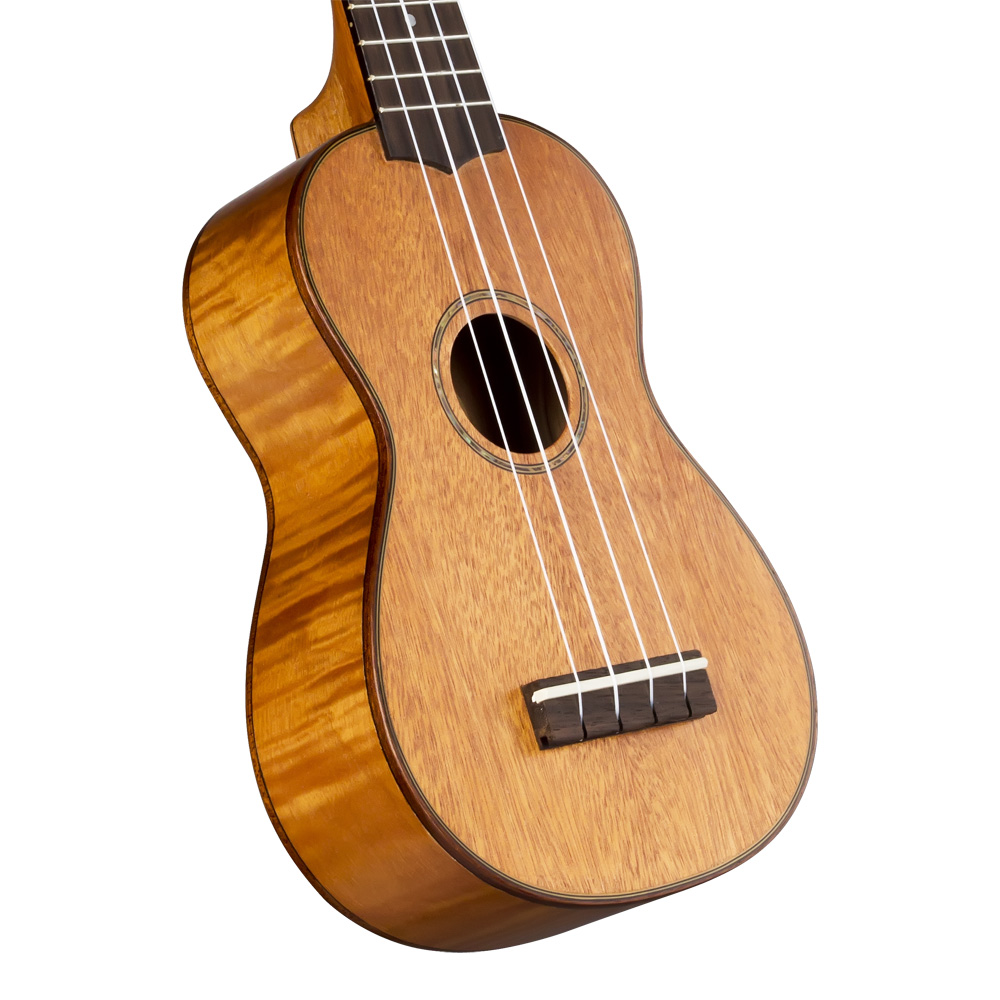 Mahalo U-ltd2 Soprano Malapoga Acajou Rw +housse - Natural - Ukulele - Variation 3