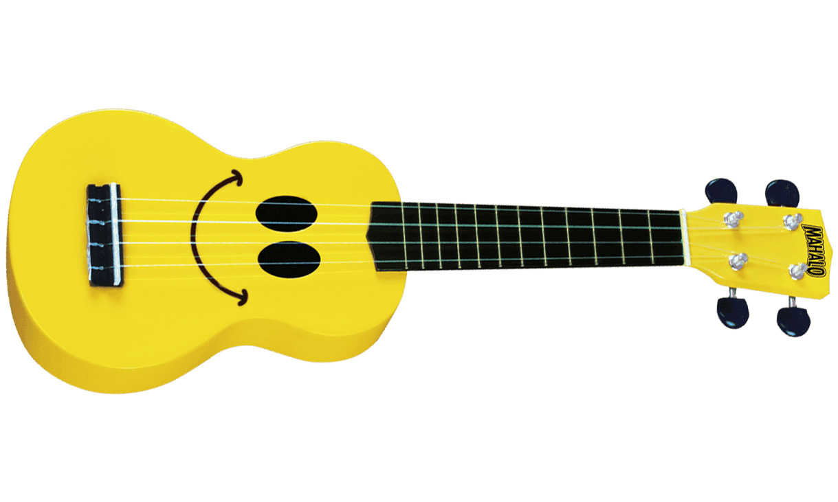 Mahalo U-smile Yw Soprano - Jaune - Ukulele - Variation 5