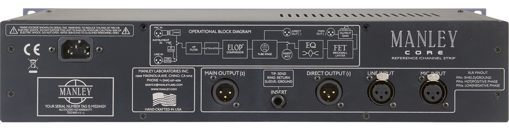 Manley Core - Preamplificador - Variation 1