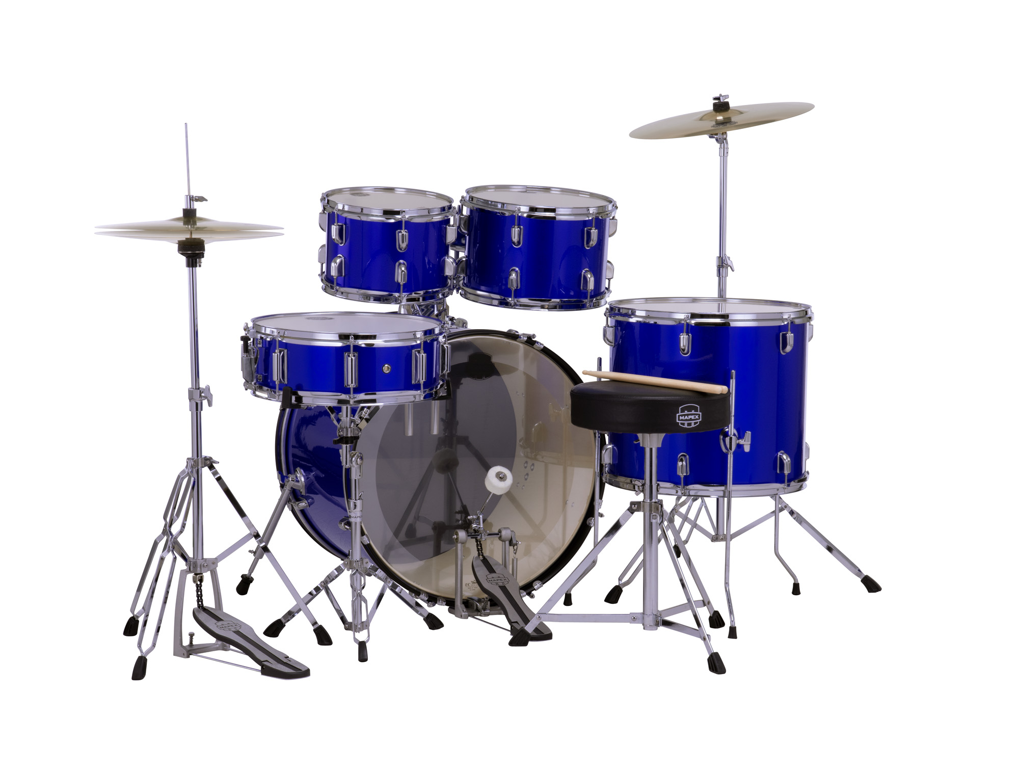 Mapex Comet 22 Stage Kit - Indigo Blue - Batería acústica stage - Variation 1