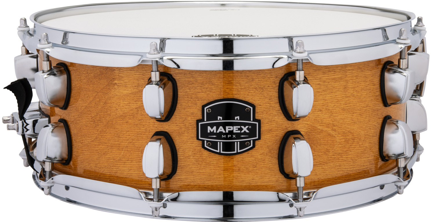 Mapex Caisse Claire Mpx 14 X 6.5 - Naturel Ambre - Redoblante - Main picture