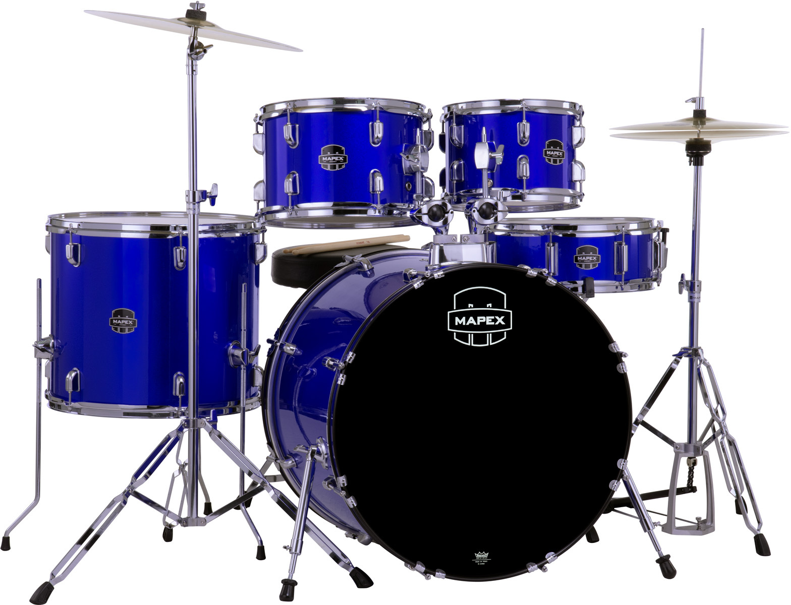 Mapex Comet 22 Stage Kit - Indigo Blue - Batería acústica stage - Main picture