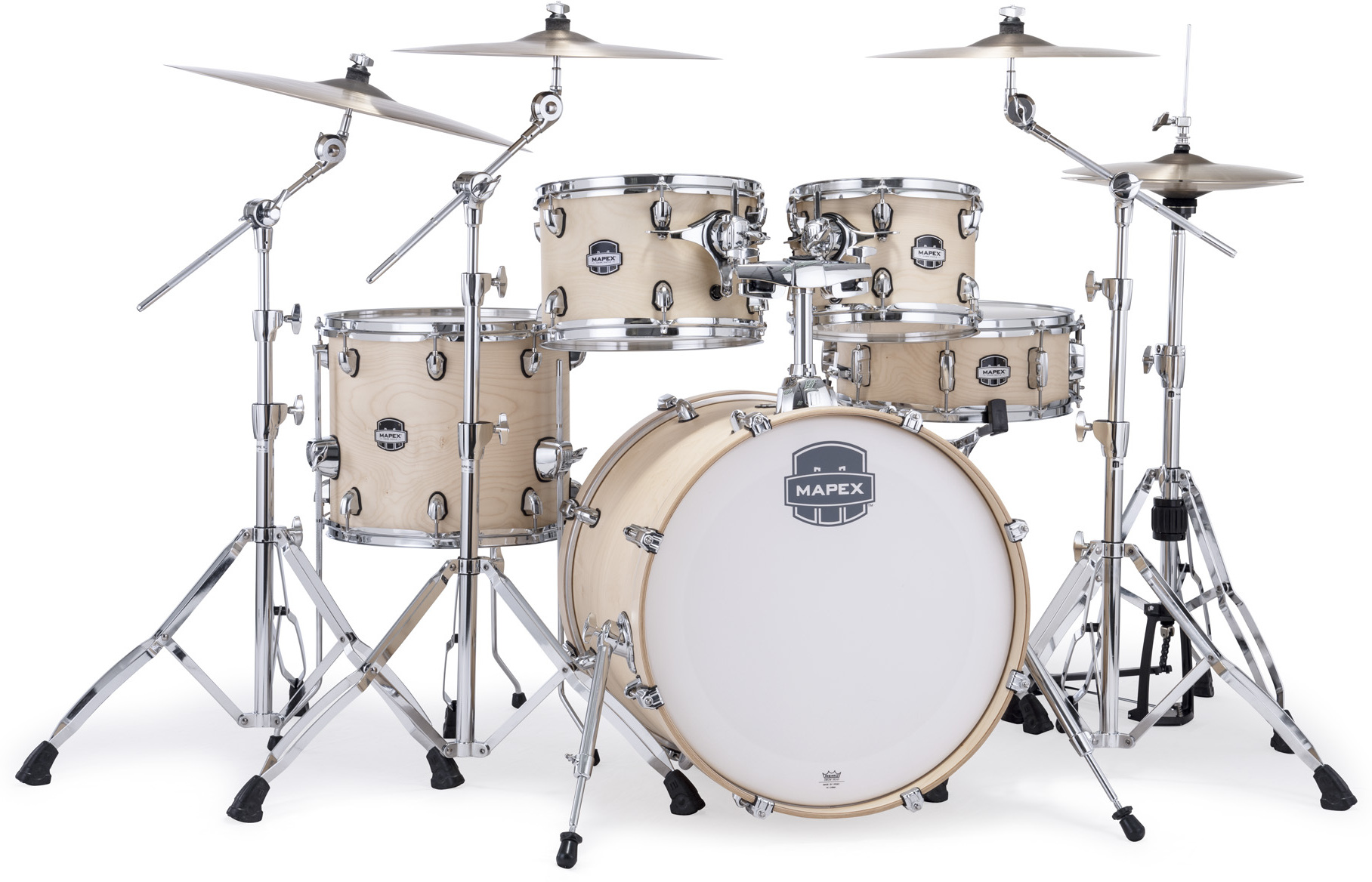 Mapex Mars Maple 20'' / 5f - 5 FÛts - Natural Satin - Batería acústica fusion - Main picture
