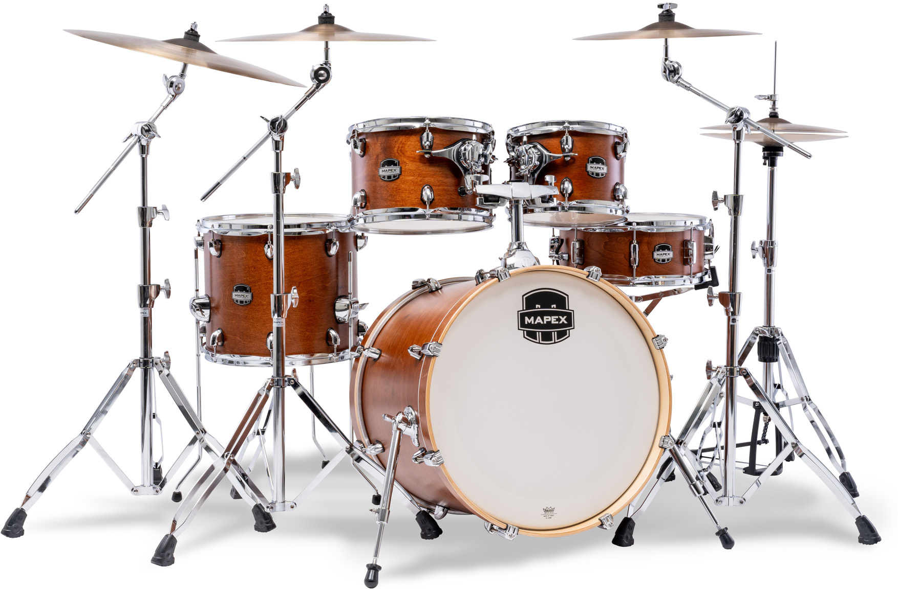 Mapex Mars Maple 20'' / 5f - 5 FÛts - Cortado Satin - Batería acústica fusion - Main picture