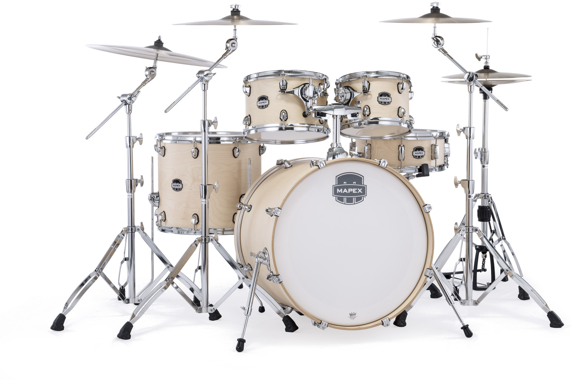 Mapex Mars Maple 22'' / 5f - 5 FÛts - Natural Satin - Batería acústica rock - Main picture
