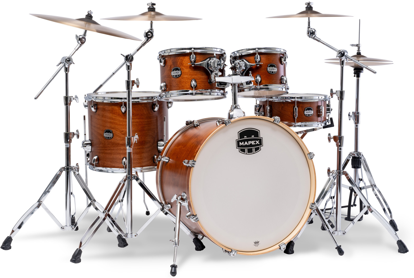 Mapex Mars Maple 22'' / 5f - 5 FÛts - Cortado Satin - Batería acústica rock - Main picture