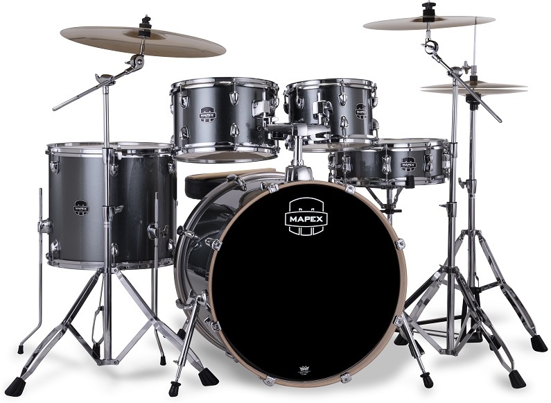 Mapex Venus Fusion 20'' - 5 FÛts - Steel Blue Metallic - Batería acústica fusion - Main picture