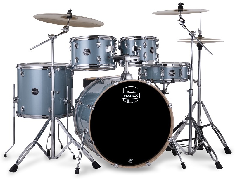 Mapex Venus Fusion 20'' - 5 FÛts - Aqua Blue Sparkle - Batería acústica fusion - Main picture
