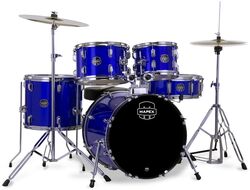 Batería acústica junior Mapex Comet Jazz/Junior 18'' - 5 piezas - Indigo blue