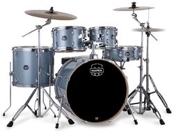 Batería acústica fusion Mapex Venus Fusion 20'' - 5 piezas - Aqua blue sparkle