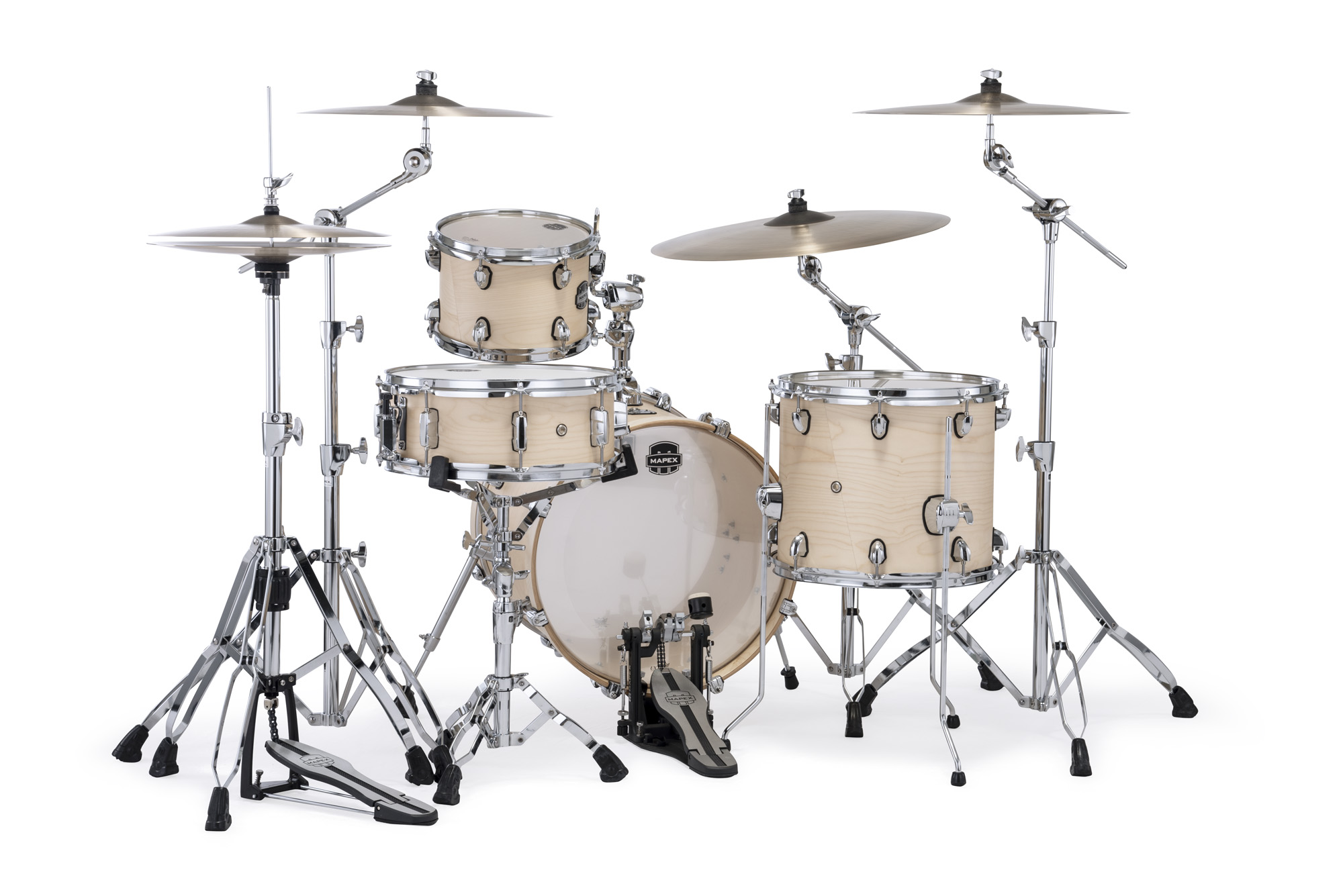 Mapex Mars Maple 18'' / 4f - 4 FÛts - Natural Satin - Batería acústica jazz - Variation 2