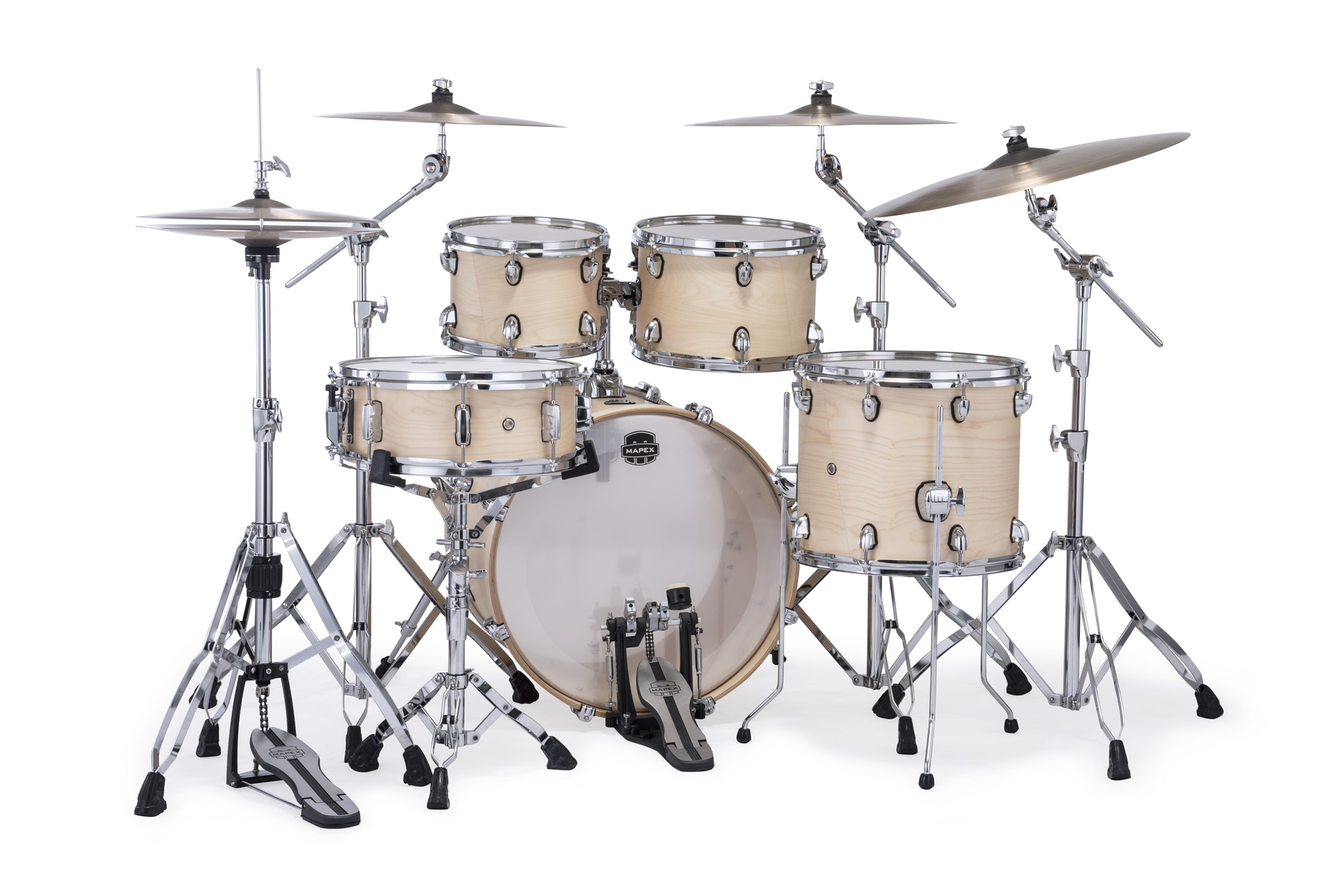 Mapex Mars Maple 20'' / 5f - 5 FÛts - Natural Satin - Batería acústica fusion - Variation 2