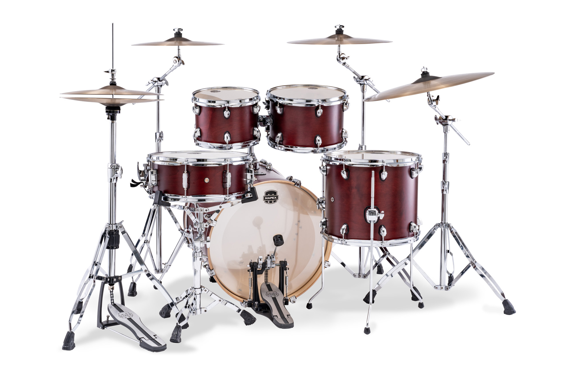 Mapex Mars Maple 20'' / 5f - 5 FÛts - Merlot Satin - Batería acústica fusion - Variation 2