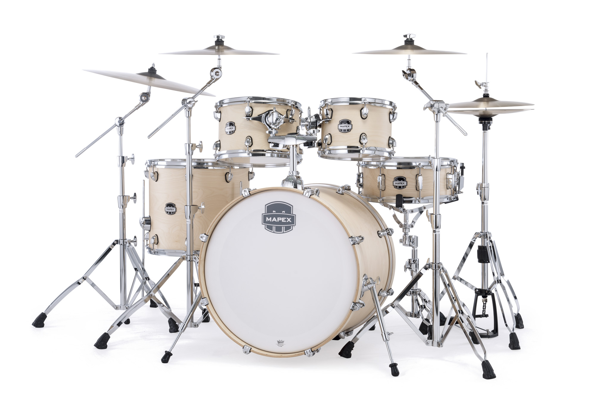Mapex Mars Maple 22'' / 5f - 5 FÛts - Natural Satin - Batería acústica rock - Variation 1