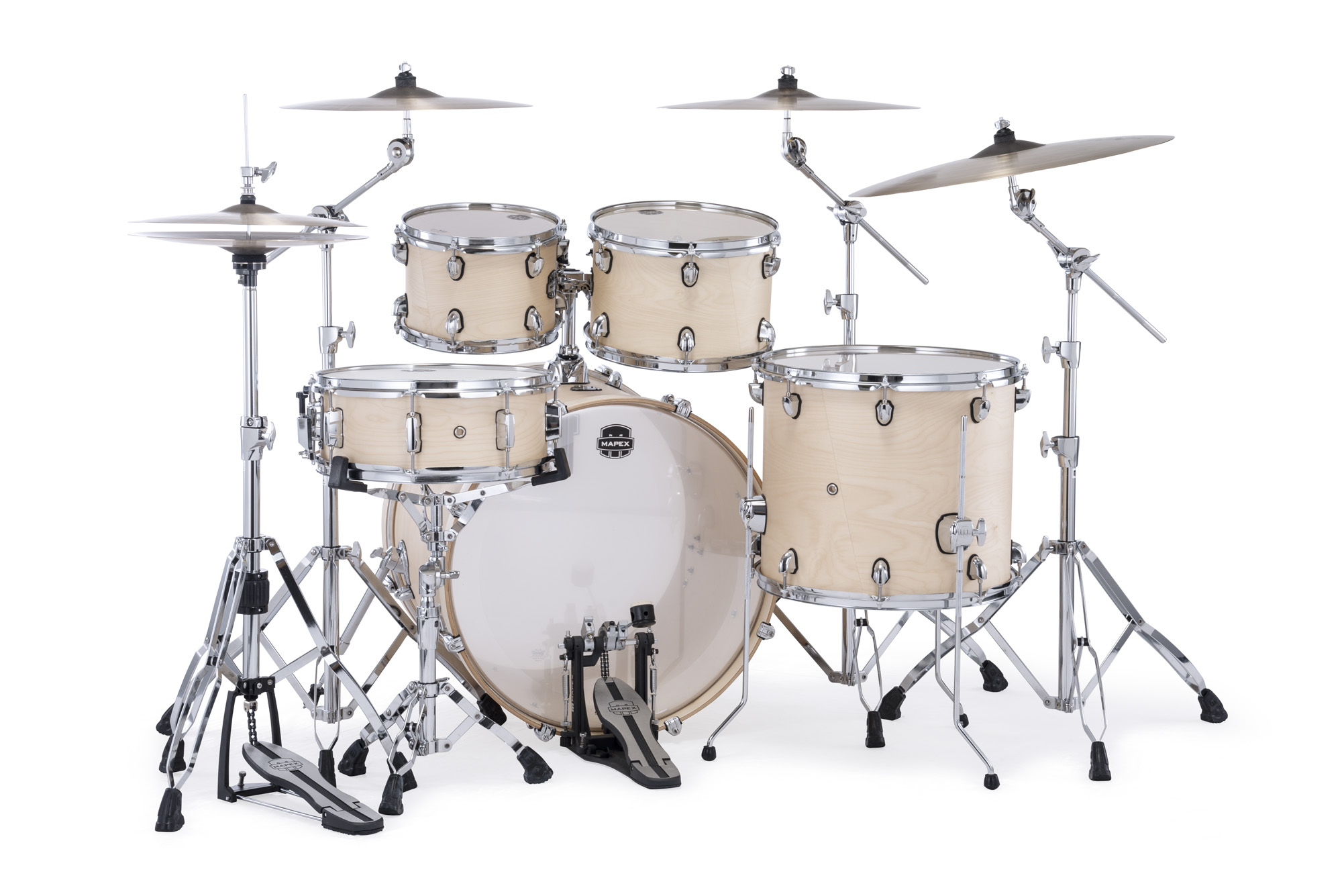 Mapex Mars Maple 22'' / 5f - 5 FÛts - Natural Satin - Batería acústica rock - Variation 2