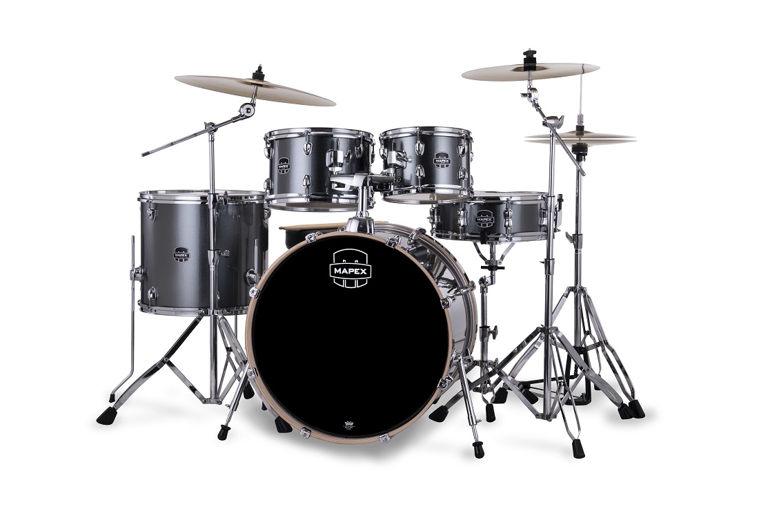 Mapex Venus Fusion 20'' - 5 FÛts - Steel Blue Metallic - Batería acústica fusion - Variation 1