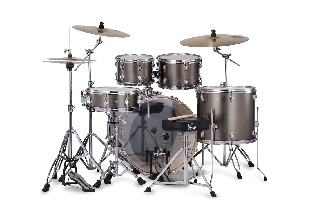 Mapex Venus Rock 22'' - 5 FÛts - Copper Metallic - Batería acústica rock - Variation 2