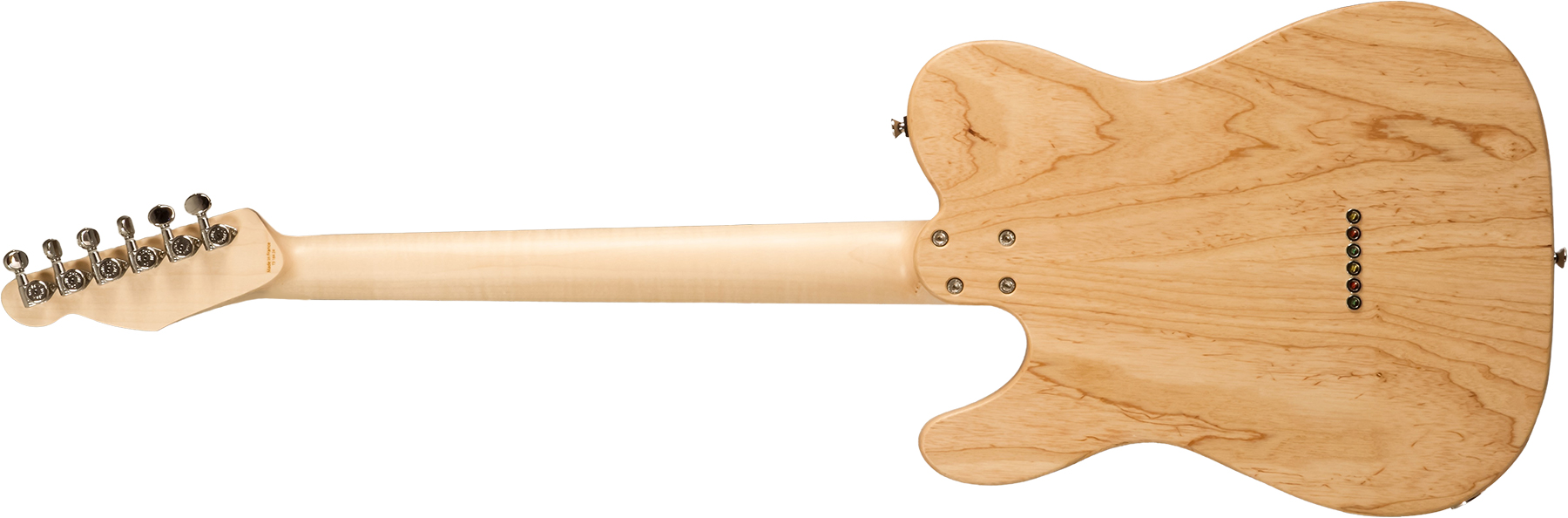 Marceau Guitars Elegante Traditional 2s Ht Pf #t316424 - Natural Satin - Guitarra eléctrica con forma de tel - Variation 1
