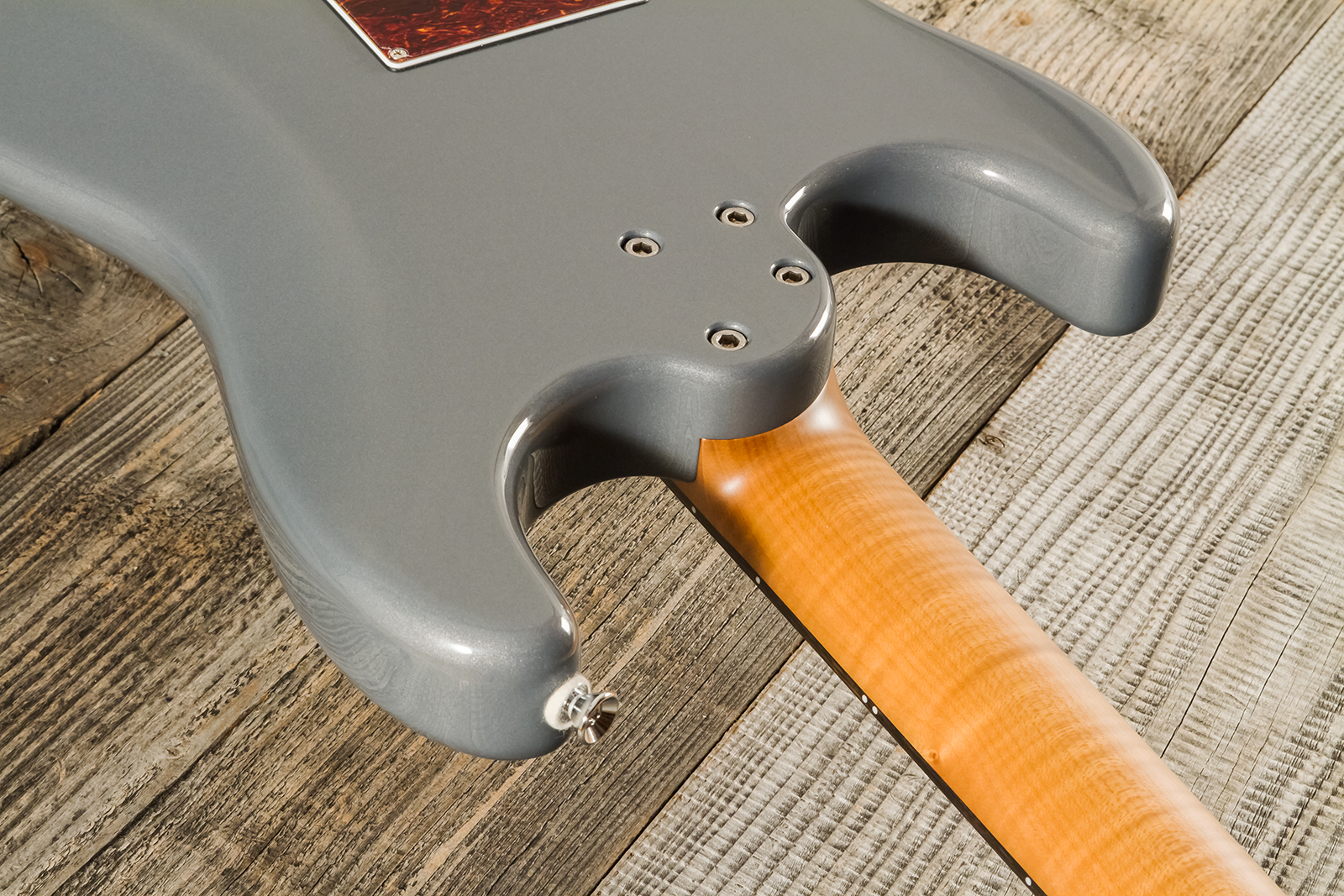 Marceau Guitars Experience Traditional 3s Trem Mn #t226624 - Charcoal - Guitarra eléctrica con forma de str. - Variation 7