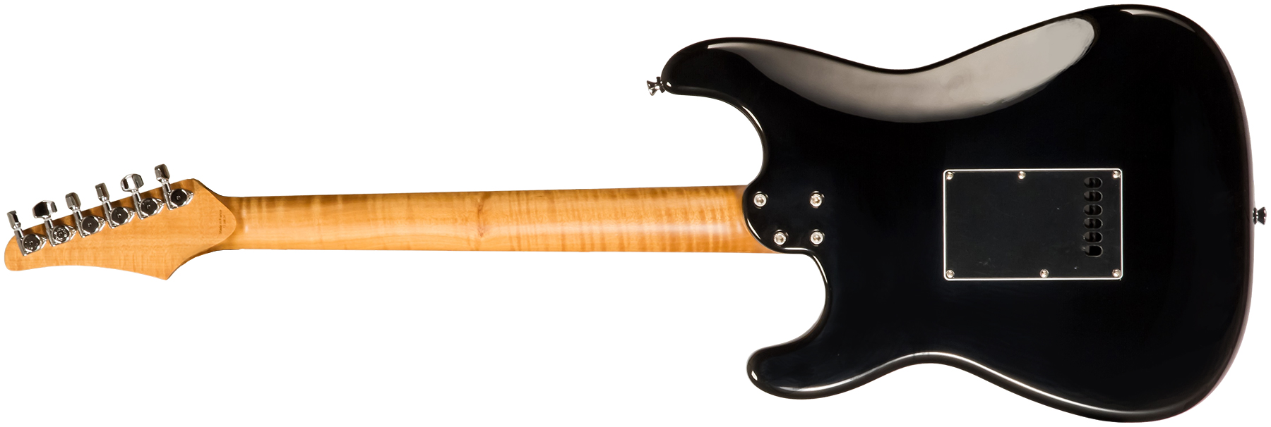Marceau Guitars Experience Traditional 3s Trem Mn #t226824 - Black - Guitarra eléctrica con forma de str. - Variation 1