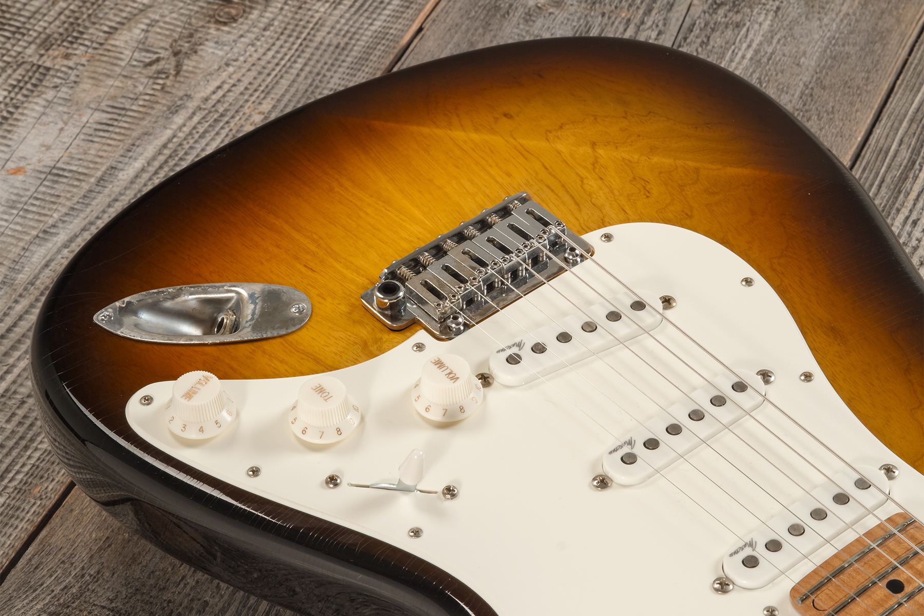 Marceau Guitars Experience Traditional 3s Trem Mn #t227024 - Heavy Relic Burst 3 Tons - Guitarra eléctrica con forma de str. - Variation 3