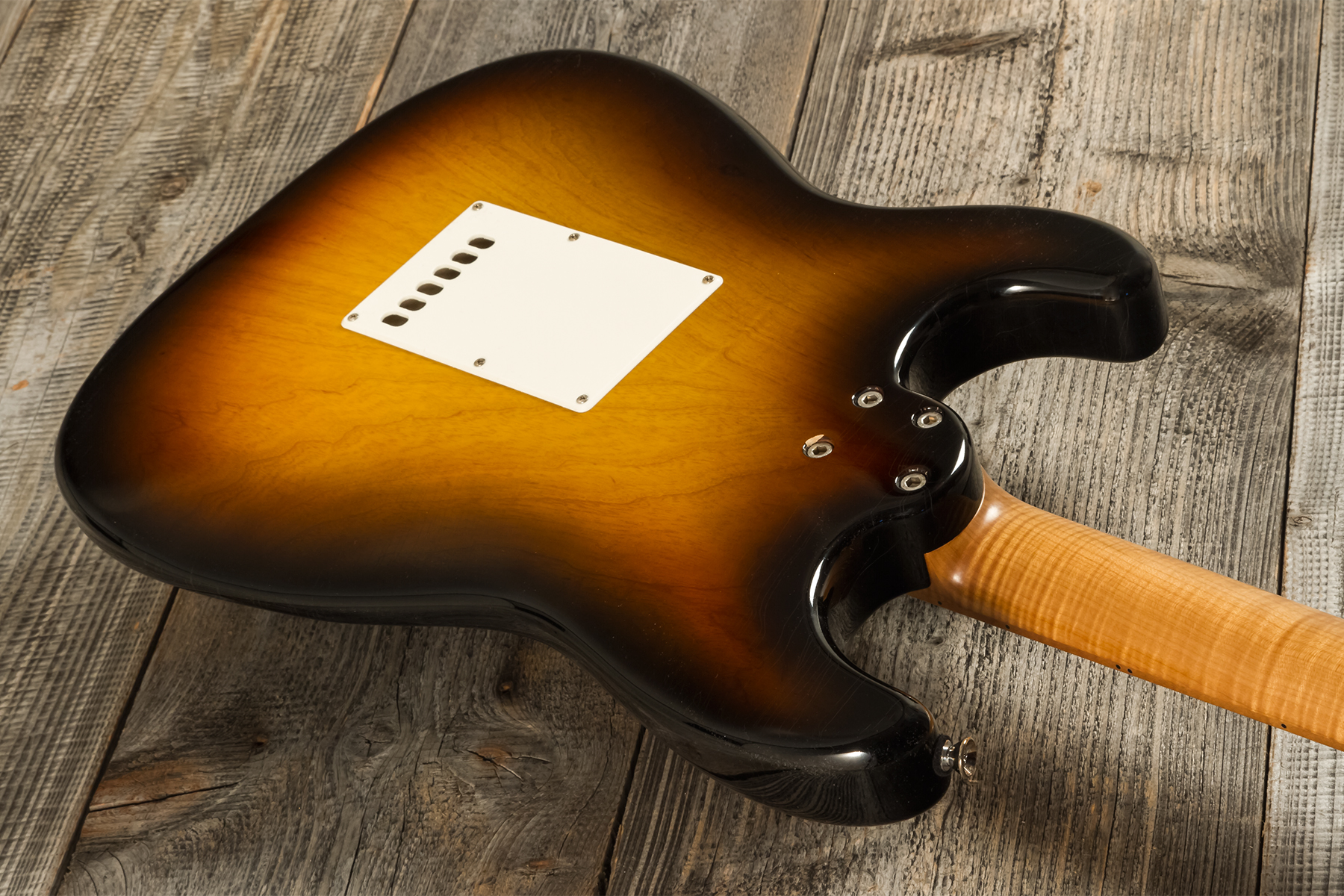 Marceau Guitars Experience Traditional 3s Trem Mn #t227024 - Heavy Relic Burst 3 Tons - Guitarra eléctrica con forma de str. - Variation 6