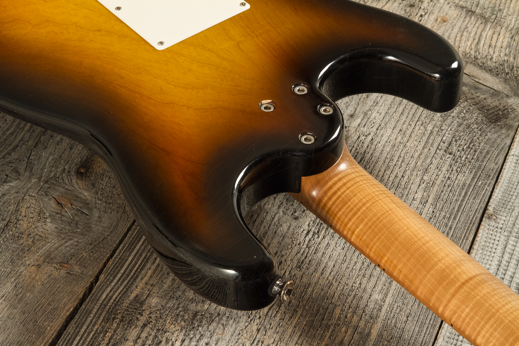 Marceau Guitars Experience Traditional 3s Trem Mn #t227024 - Heavy Relic Burst 3 Tons - Guitarra eléctrica con forma de str. - Variation 7