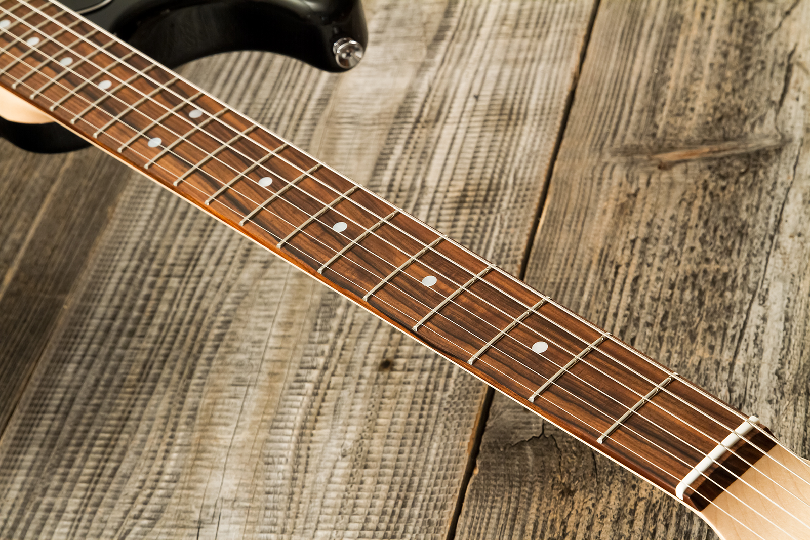 Marceau Guitars Experience Traditional 3s Trem Pf #t226724 - Black - Guitarra eléctrica con forma de str. - Variation 5