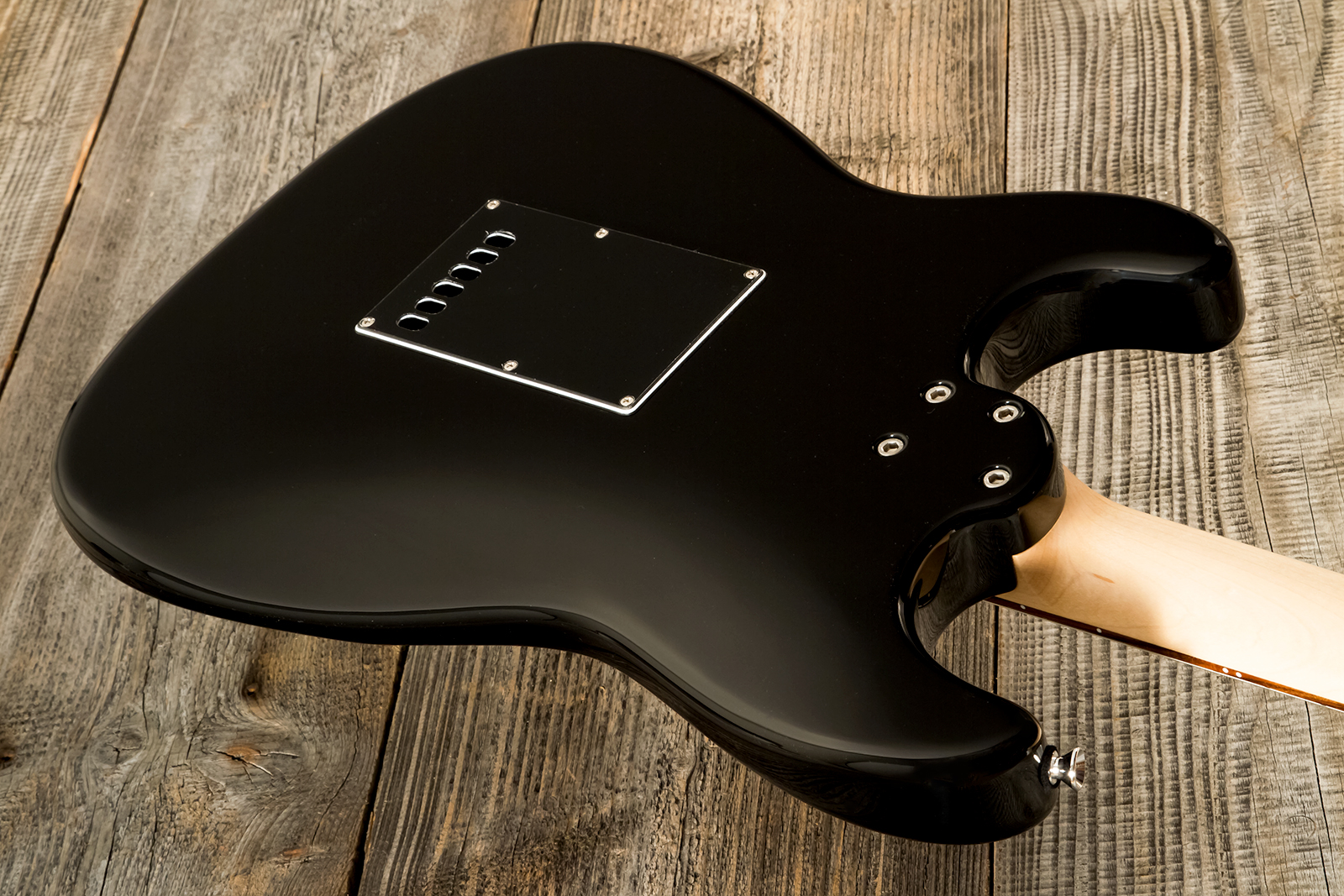 Marceau Guitars Experience Traditional 3s Trem Pf #t226724 - Black - Guitarra eléctrica con forma de str. - Variation 7