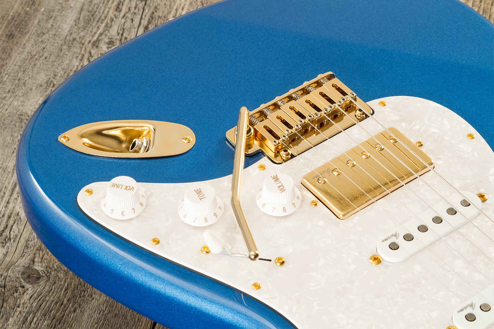 Marceau Guitars Experience Traditional Hss Trem Eb #t226424 - Lake Placid Blue - Guitarra eléctrica con forma de str. - Variation 3
