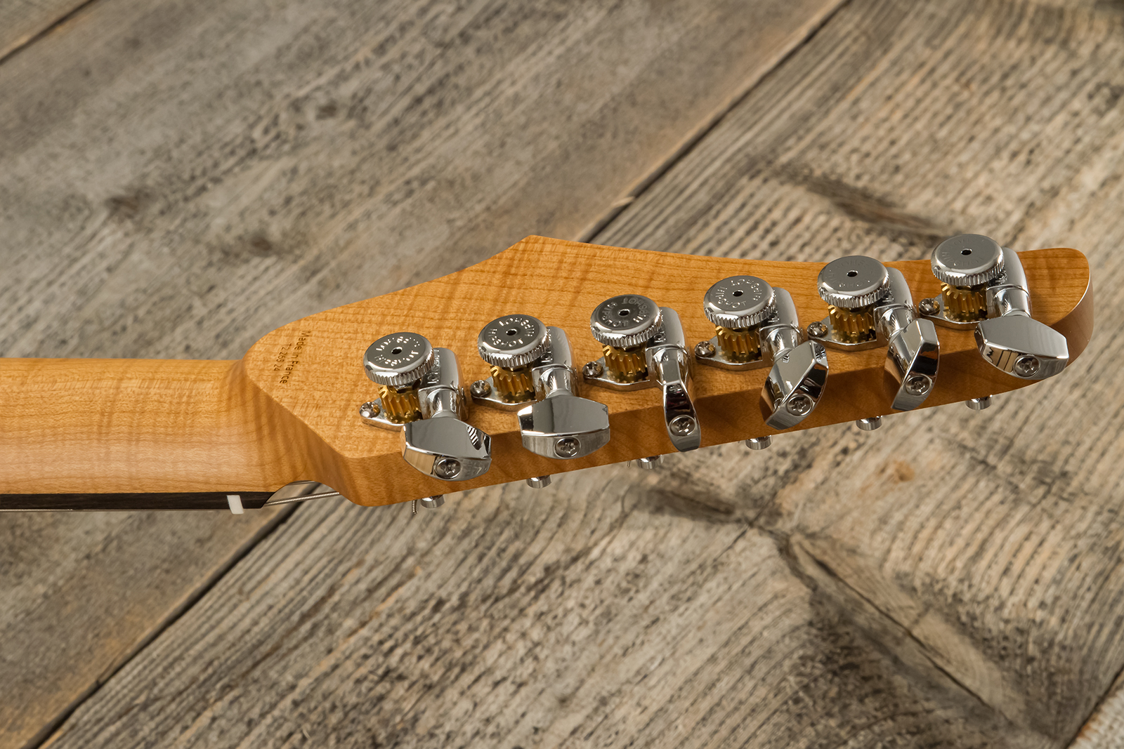 Marceau Guitars Experience Traditional Hss Trem Eb #t226524 - Charcoal - Guitarra eléctrica con forma de str. - Variation 10