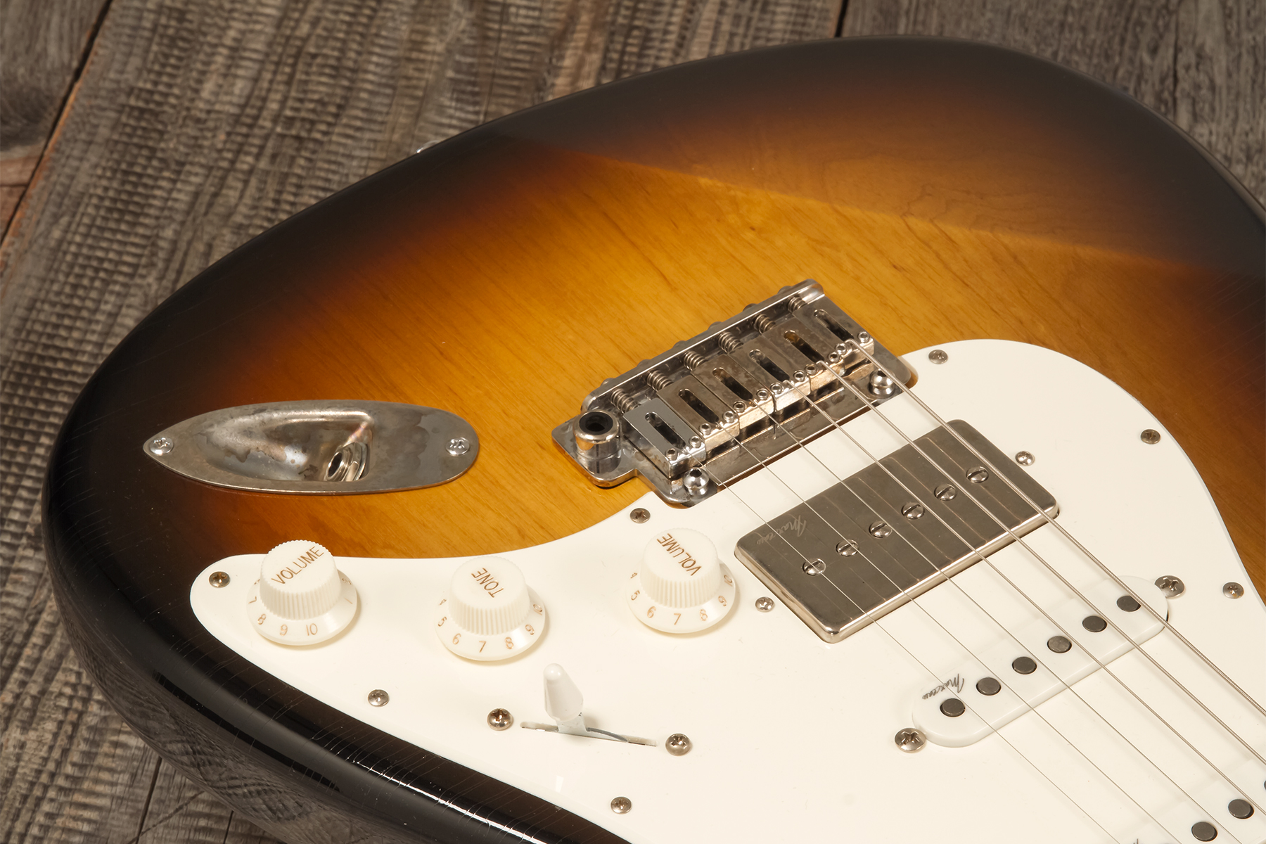 Marceau Guitars Experience Traditional Hss Trem Mn #t226924 - Soft Relic Burst 3 Tons - Guitarra eléctrica con forma de str. - Variation 4
