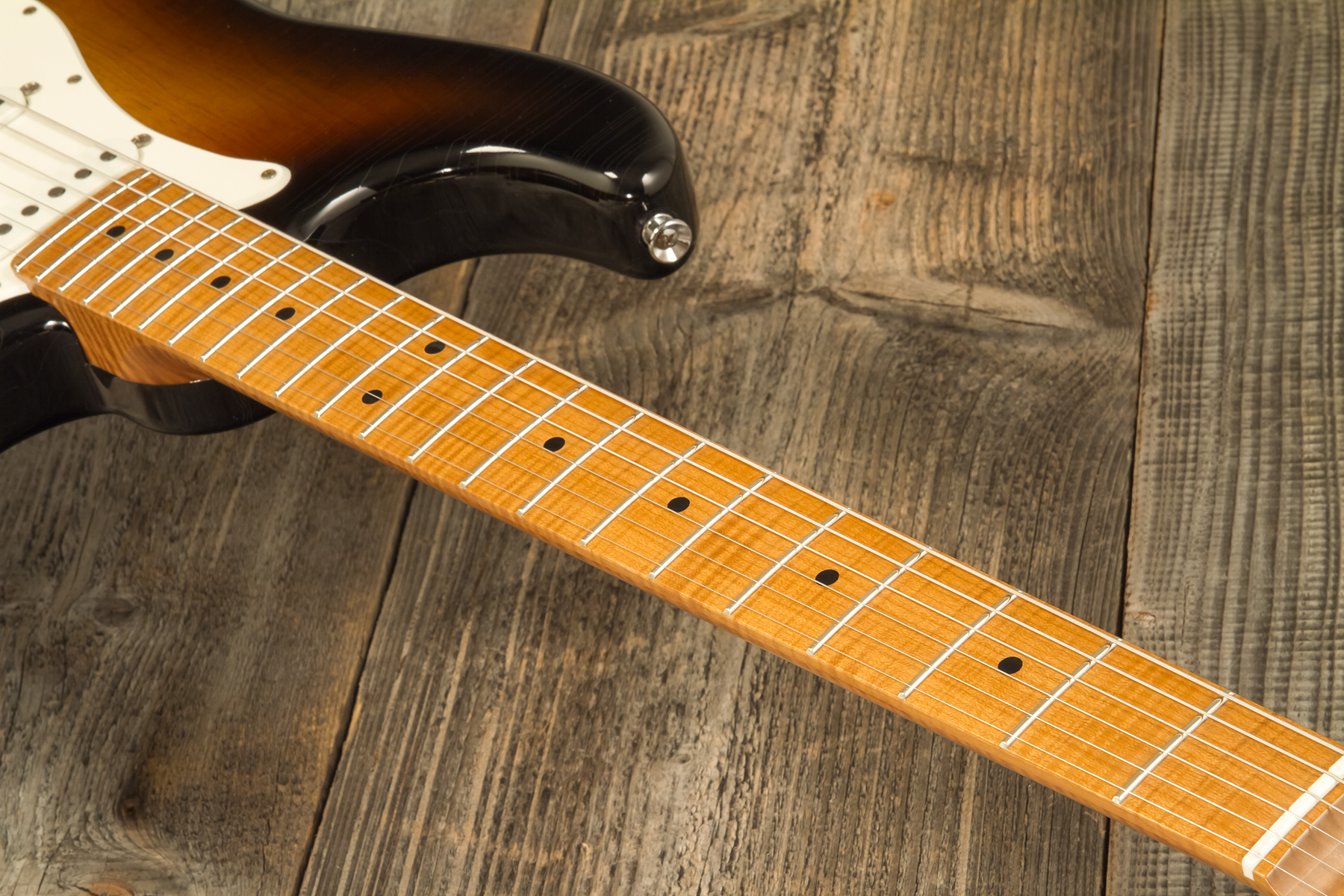 Marceau Guitars Experience Traditional Hss Trem Mn #t226924 - Soft Relic Burst 3 Tons - Guitarra eléctrica con forma de str. - Variation 5